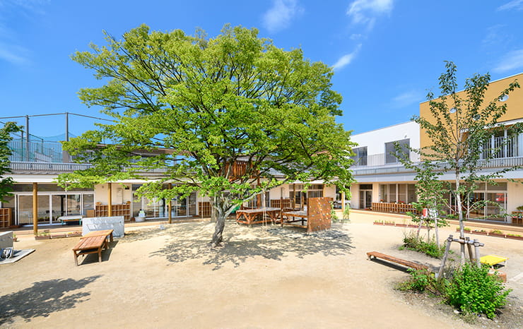 富山短期大学付属みどり野幼稚園の外観写真